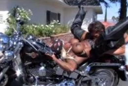 Eating cunt black biker chick