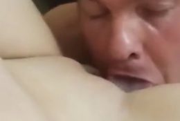 Cunnilingus in the sauna