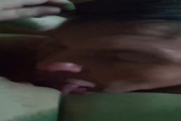 Cunnilingus in the bath