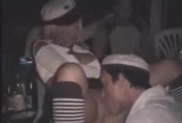 German Couple Enjoy Pussy Licking In Night Club